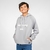 Buzo con frisa Waiting - 807 Ranglan Bolsillo Lateral Cuello Alto Gris 2024