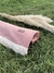 MANTA MALVA ROSA con flecos - tienda online