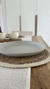 Plato de sitio fibra natural - tienda online
