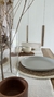 Plato de sitio fibra natural - comprar online
