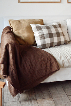 Pie de cama waffle en internet
