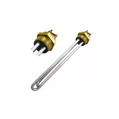 Resistência Elétrica Aço Inóx 4000W Bipolar 1.1/4  Para Aquecedor De Água Boiler