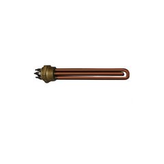 RESISTÊNCIA ELÉTRICA COBRE 3000W BIPOLAR 1.1/4  PARA AQUECEDOR DE ÁGUA BOILER