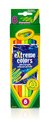 Lápices de colores Neón Fluo largos x 8 unidades