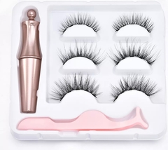 Pestañas postizas magneticas x 6 - comprar online