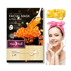 Kit mascarilla antiedad + Vincha skin care premium