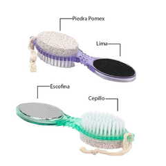 Escofina piedra pomez 4 En 1 Pedicuria - comprar online