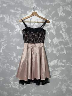 Imagem do Vestido Festa Rosa & Preto