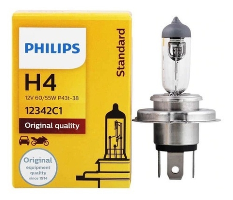 LAMPARAS PHILIPS H4