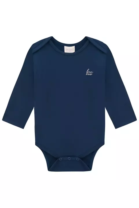 Body em termoskin marinho