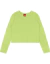 Cropped verde acido