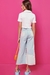 Calça jeans Wide Leg bicolor - comprar online