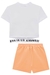 Conjunto blusa Cropped e short saia - comprar online