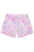 Short Tactel feminino Lilás na internet