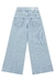 Calça Wide Leg jeans médio claro - Brunela Criança