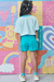 Shorts azul céu - comprar online