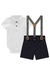 Conjunto social polo e bermuda