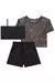 Conjunto Black Flower na internet