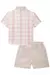Conjunto xadrez twill bege na internet
