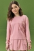 Short saia em molevisco rosa - Brunela Criança