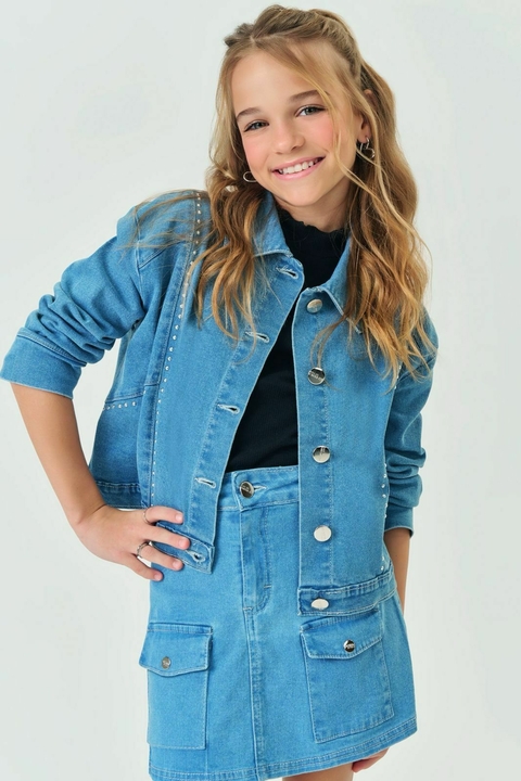 Jaqueta boxy Jeans