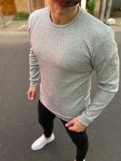 Sweater basic gris