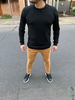 Sweater Wafle Negro lo