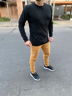 Sweater Wafle Negro lo - comprar online