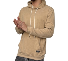 Buzo Canguro Darlon frizado Camel - comprar online