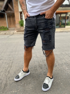 Bermuda de jeans Mom Corniche