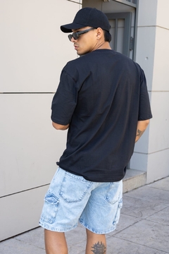 Bermuda de jeans Baggy lisa en internet