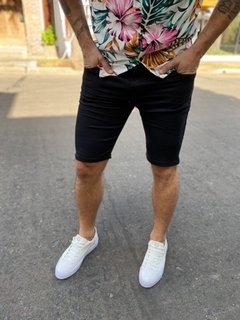 Bermuda de jeans Black