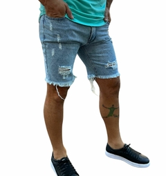 Bermuda de jeans Mom Capri
