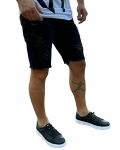 Bermuda de jeans Mom Black - comprar online