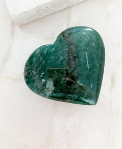 Corazón Cuarzo Verde en internet