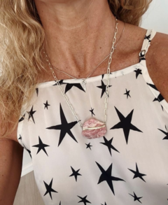 Collar Rodocrosita