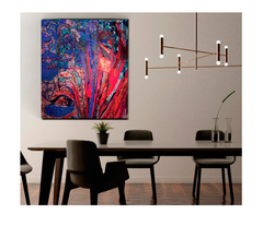 quadro-colagem-residuo-de-tecido-arte-sustentavel