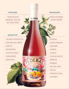 FEDERAL VERMOUTH ROSATO - comprar online