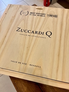 Zuccardi Q Estuche Mix de Madera x4 - tienda online