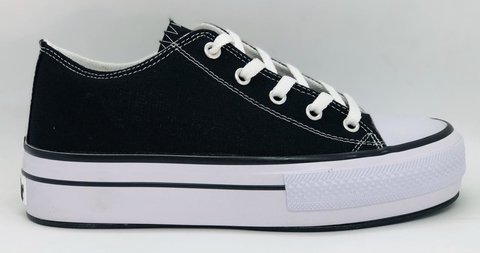 Zapatillas Roller Plataforma Tipo Converse #901
