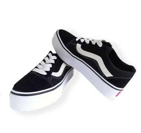 Zapatillas Tenlor Tipo Vans Altas #6233