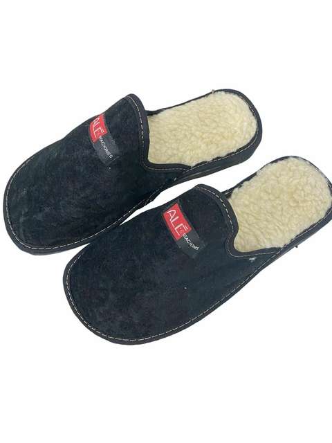 Pantuflas Ale Corderito Liso #2859