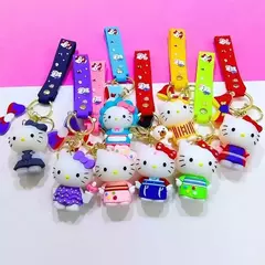 Chaveiro Hello Kitty - Emborrachado