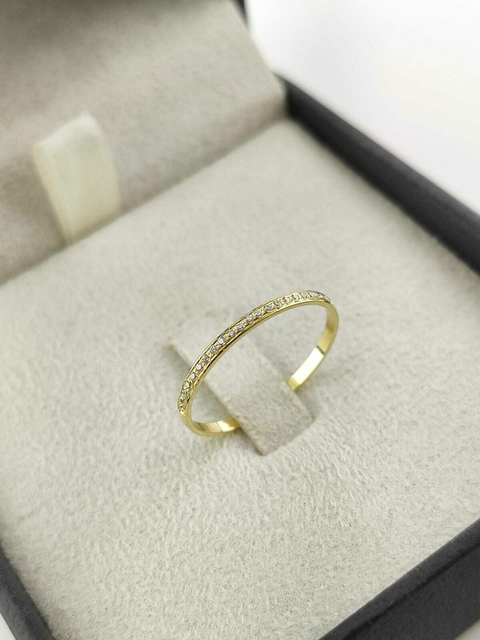 anéis aparadores em ouro 18k - Modelo 01