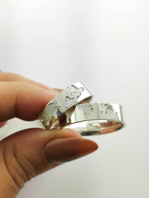 Alianças para namoro e compromisso - Modelo 04 - comprar online
