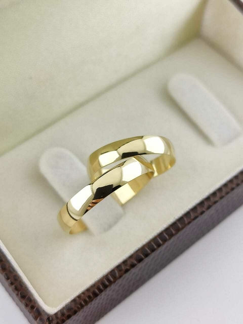 Alianças para noivado e casamento - Modelo 125 - comprar online