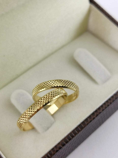 Alianças para noivado e casamento - Modelo 119 - comprar online