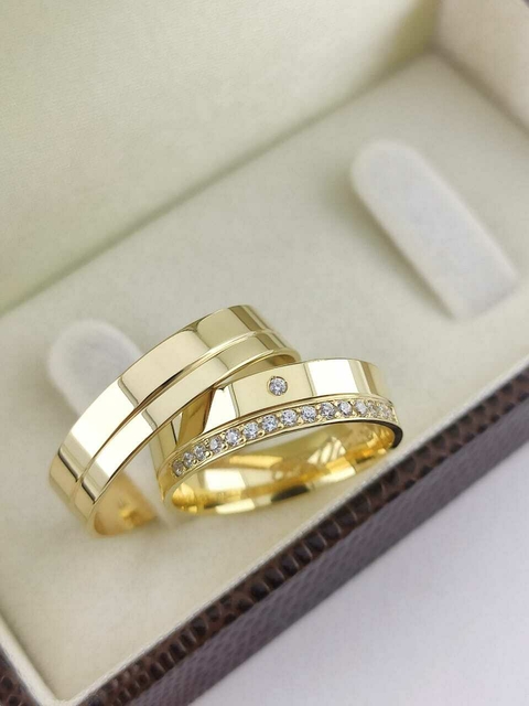 Alianças para noivado e casamento - Modelo 110 - comprar online