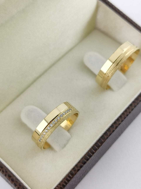 Alianças para noivado e casamento - Modelo 109 - comprar online