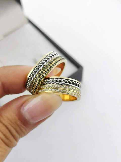 Alianças para noivado e casamento - Modelo 95 - comprar online